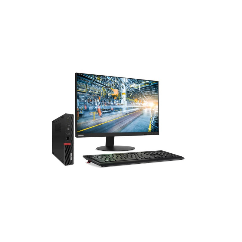 COMBO TORRE MINI LENOVO THINKCENTRE M720Q + MONITOR 19