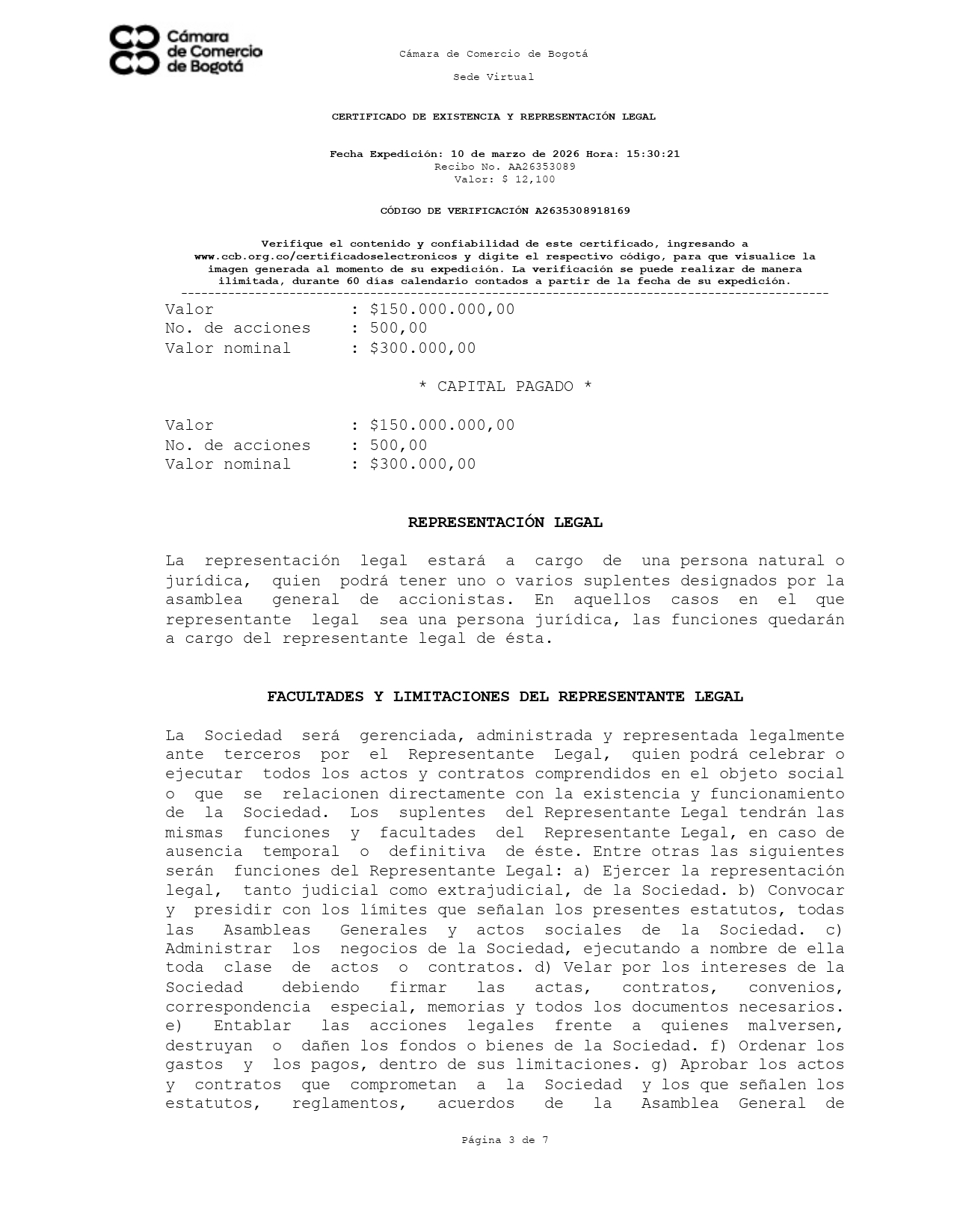 Cámara de Comercio — página 3