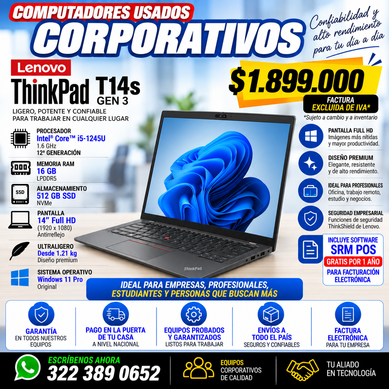 Lenovo ThinkPad T14s Gen 3