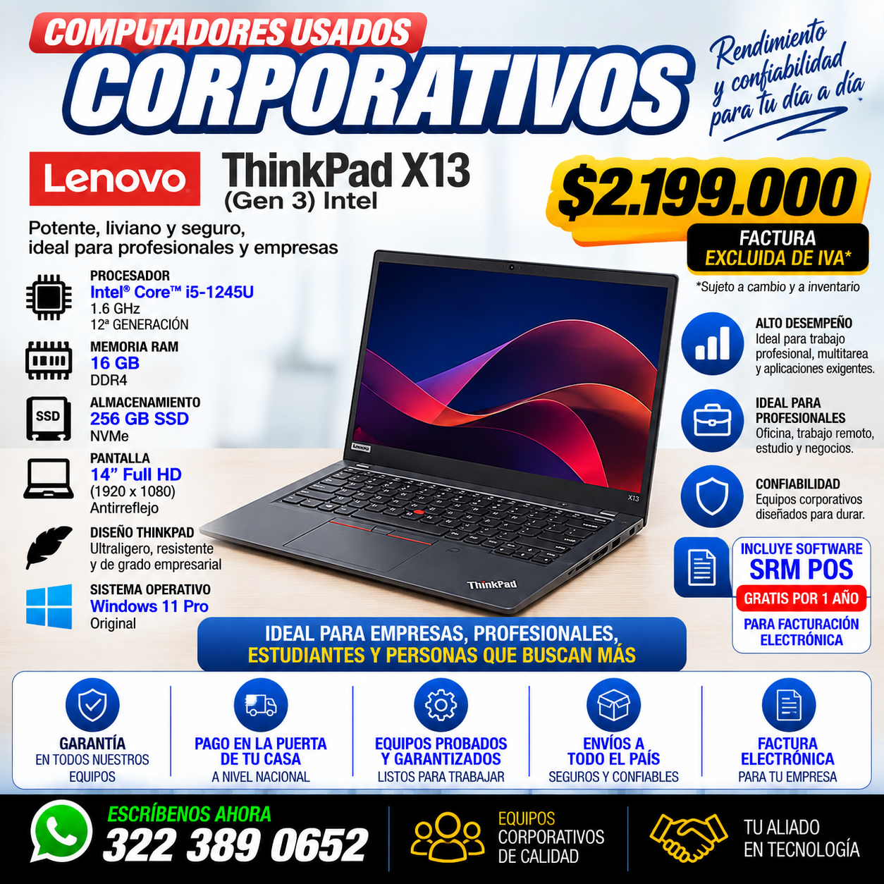 Lenovo ThinkPad X13 Gen 3