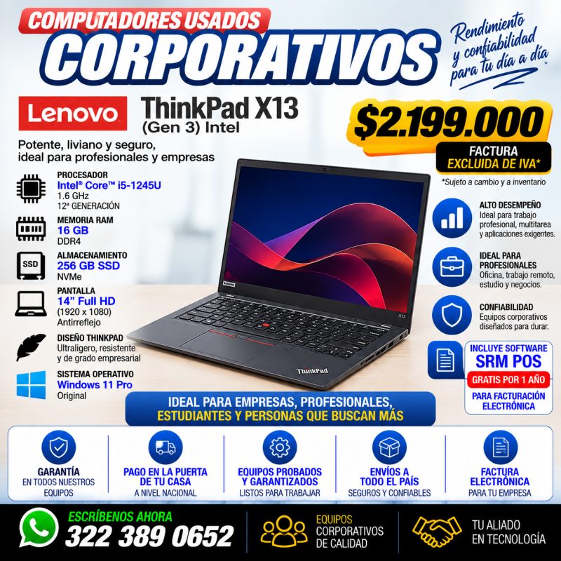 Lenovo ThinkPad X13 Gen 3