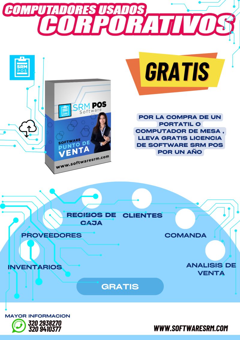 Gratis Licencia Software POS SRM - Imagen principal