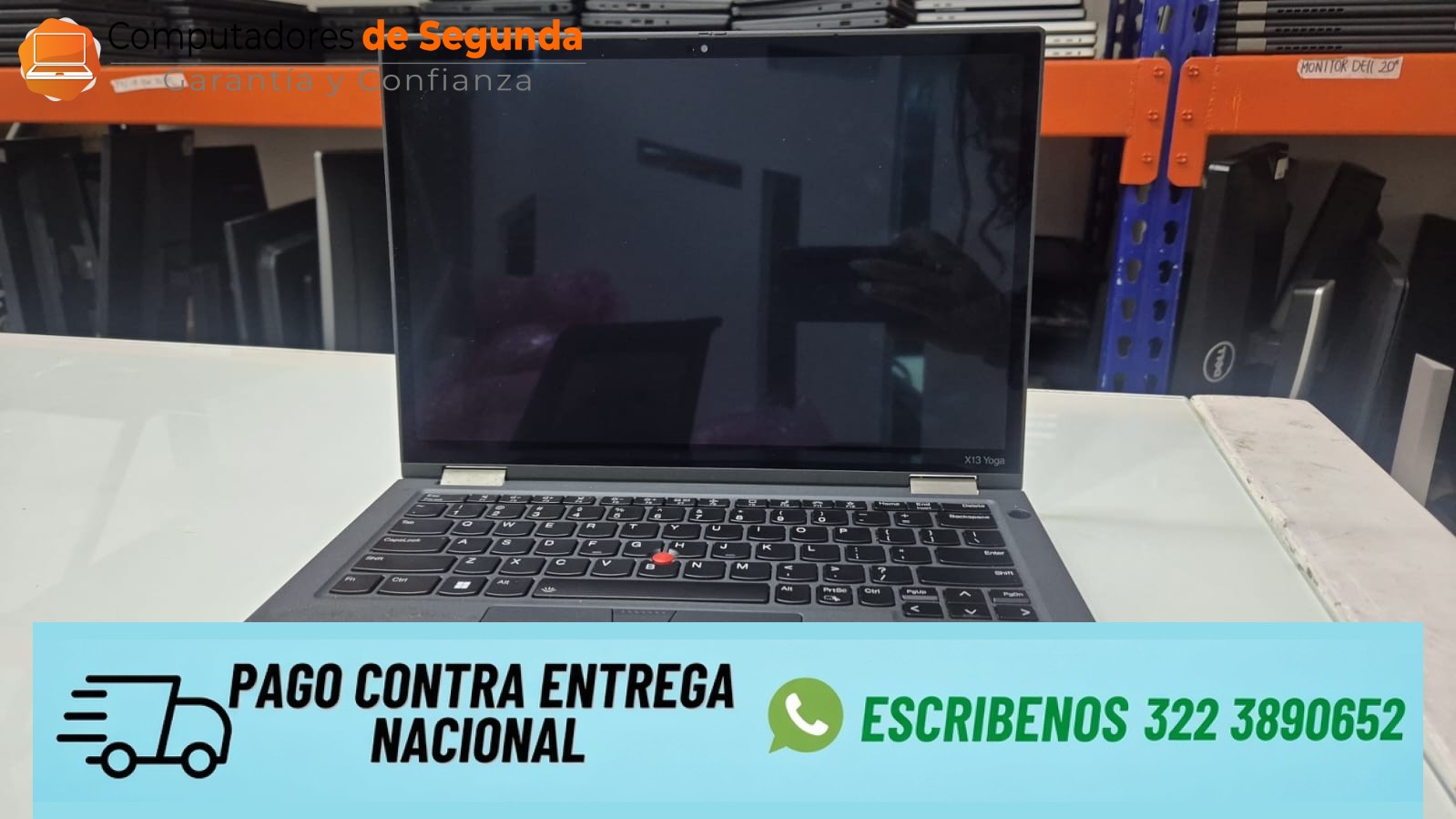 Lenovo ThinkPad X13 Yoga Gen 3 i5-1245U 16GB 256GB SSD - Imagen 4
